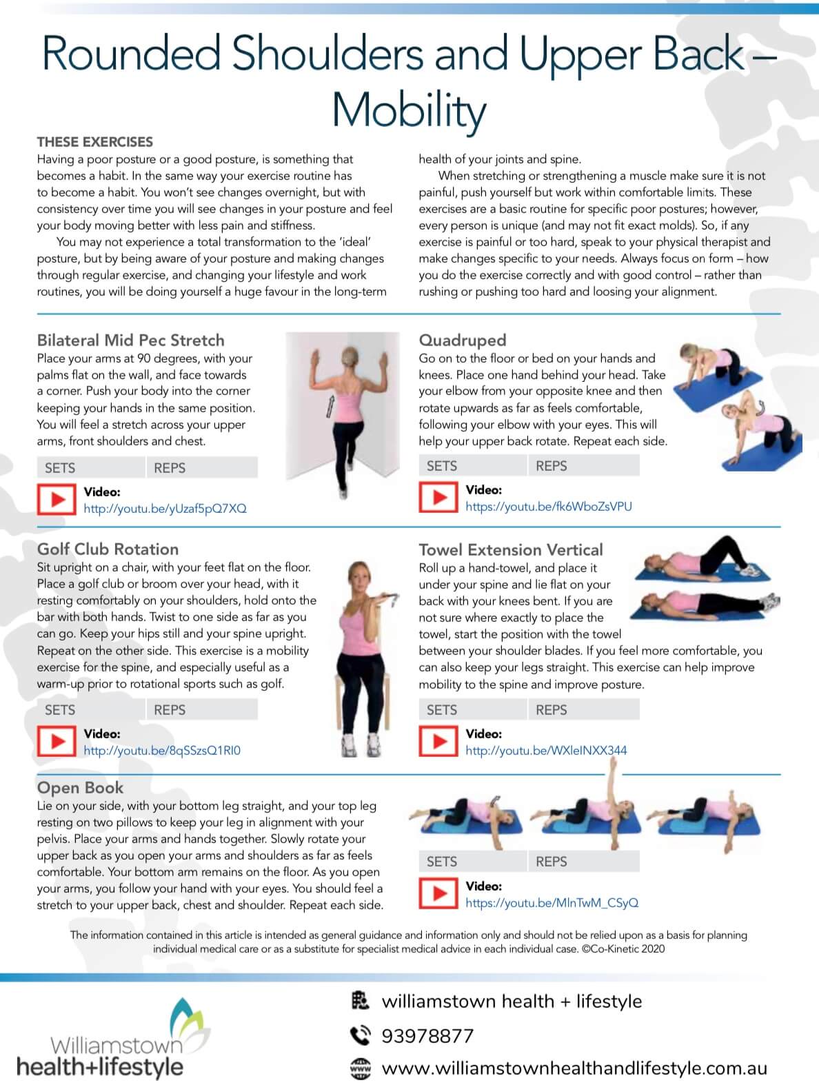Rounded and Shoulders and Upper Back Mobility Rounded and Shoulders and Upper Back Mobility