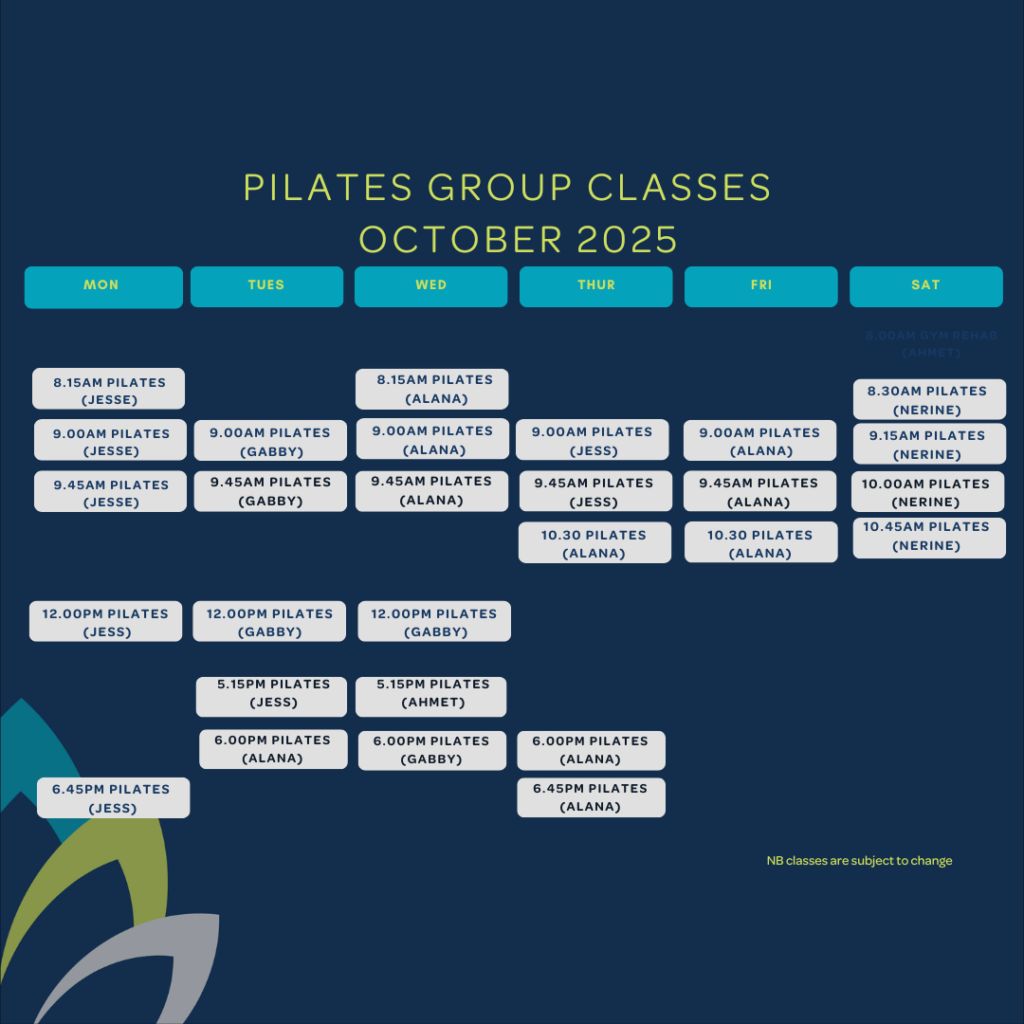 PILATES Oct 2025