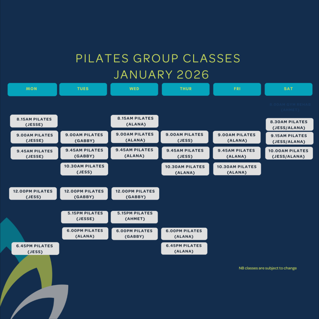 PILATES Jan 2026